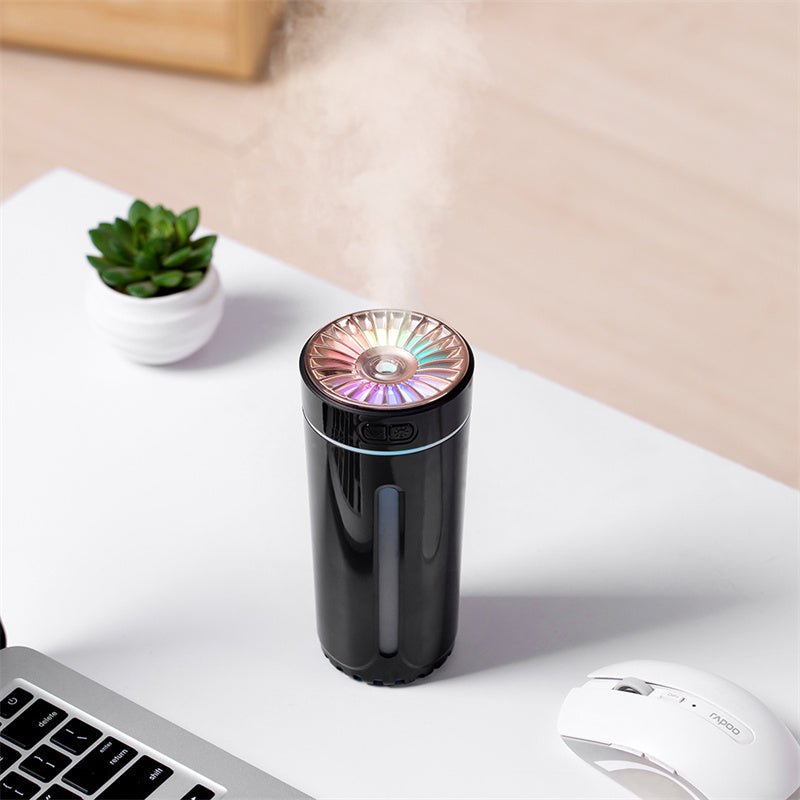 Kleine Stille Tragbare USB Auto Aromatherapie-luftbefeuchter - thegadgets-hub.com