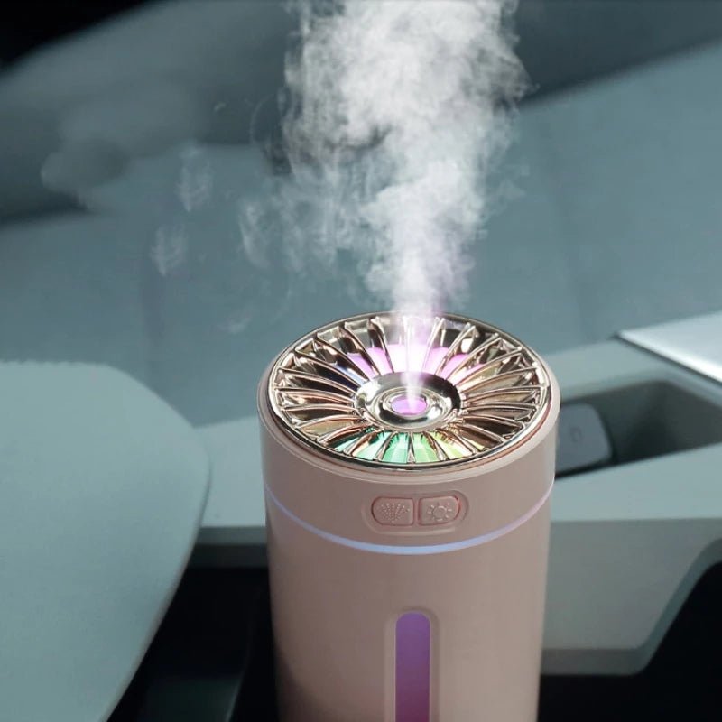 Kleine Stille Tragbare USB Auto Aromatherapie-luftbefeuchter - thegadgets-hub.com